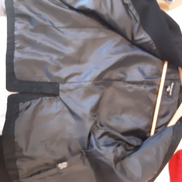 Atmosphere Women's Black Suede Leather Jacket Blazer Size Large - Picture 9 of 16